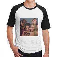 Euphoria meninas-euphoria elenco t camisa diy tamanho grande 100% algodão zendaya euphoria hbo rue hunter schafer euphoria hbo jules vaughn 2024 - compre barato