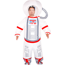Halloween Costumes for Men Adult Spaceman Inflatable Costume Astronaut Fullbody Disfraz Party Role Play Inflated Garment Unisex 2024 - buy cheap