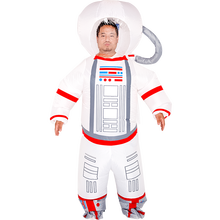 Fantasias de halloween para homens, fantasia de astronauta adulta, traje inflável, fantasia de corpo inteiro, disfrázio, dramatização, festa, roupa inflada unissex 2024 - compre barato