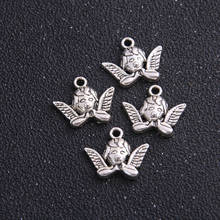16pieces 16*20mm Antique Bronze/Sliver  Metal Alloy Angel Charms Jewelry Charms Pendants Fit Jewelry Making Charms diy 2024 - buy cheap