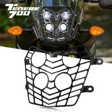 Piezas de motocicleta, cubierta protectora de parrilla para Yamaha Tenere 700 T7 Rally XTZ700 XT700Z Tenere 2019 2020 2021 2024 - compra barato