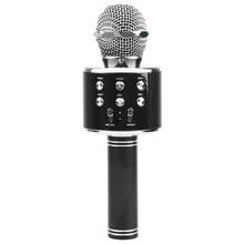 Wireless Bluetooth Karaoke Ws858 Microphone Speaker Portable Handheld Karaoke Mic Speaker Machine Singing Hosting Ktv Ws 858 Bla 2024 - buy cheap