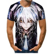 3D printing fashion T-shirt men's major ghost slayer hip-hop street clothing loose and comfortable fabric O-neck anime beautiful 2024 - buy cheap