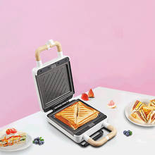 Máquina elétrica de sanduíche, 600w, torradeira, multifuncional, para o café da manhã, takoyaki, item antiaderente, 220v 2024 - compre barato