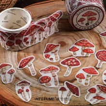 10pcs/1lot Decorative Adhesive Tapes mushroom Garden Scrapbooking DIY Paper Japanese Stickers 3m 2023 - buy cheap
