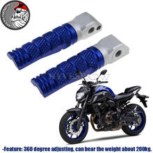Motorcycle CNC Aluminum Rear Footrests Foot Pegs for Yamaha FZ6 FZ8/Fazer FZ1/Fazer Fz6 Fz8 Fazer FZ XJ6 Accessories 2024 - buy cheap