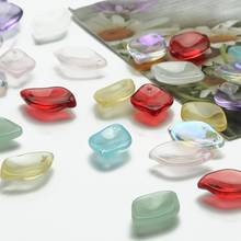 20/40pcs Colorful Lily Petals Czech Lampwork Crystal Glass Loose Spacer Beads For Jewelry Making Diy Needlework Bracelet Hairpin 2024 - buy cheap