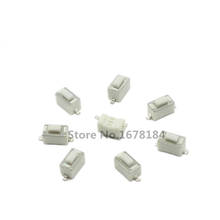 500 unids/lote 3*6*5mm 2pin SMD interruptor de tacto botón blanco microinterruptor táctil 3x6x5H 2024 - compra barato