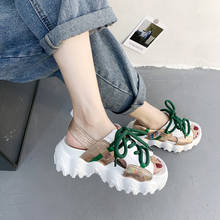 Novelty Cross-Strap Open Toe Sport Sandals Women Casual Platform Wedge Sandals Summer Outdoor Cool Beach Shoes Women 2020 2024 - buy cheap