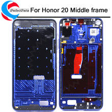 Marco medio para Huawei honor 20 LCD, Marco medio, bisel, placa media, pieza de reparación para honor 20 YAL-L21 2024 - compra barato