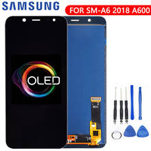 SUPER AMOLED LCD For Samsung Galaxy A6 2018 Display A600F Touch Screen Digitizer Panel Assembly A6 Plus A6050 LCD A6050F Display 2024 - buy cheap