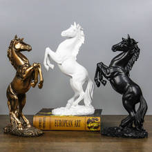 Estatuas de caballos nostálgicas, adornos de figuritas, artesanías de caballos, accesorios de decoración del hogar, regalo de boda de negocios creativo, novedad 2024 - compra barato