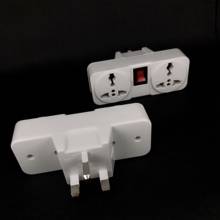 White Portable Universal Wall socketUK extension socket 250V 6A 10A 125V power converter plug Adapter with on off switch 2024 - buy cheap