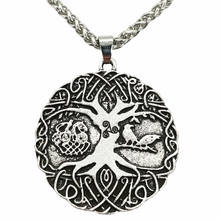 Thor Loki Asgard Horse Sleipnir Odin Raven Talisman Amulet World Tree Of Life Pendant Viking Necklace Men 2024 - buy cheap