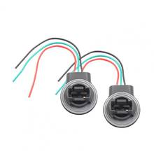 Arnés de cableado para bombillas LED de coche, luz de freno de señal de giro, 3157B, 2 uds. 2024 - compra barato