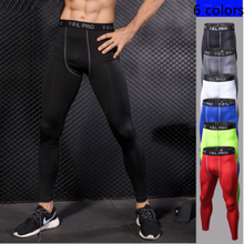 Mallas deportivas ajustadas de compresión para hombre, pantalones de secado rápido para correr, gimnasio, Fitness, entrenamiento, Yoga 2024 - compra barato