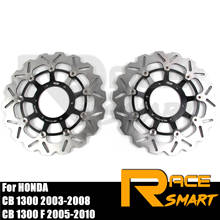 For HONDA CB1300 F 05-10 Motorcycle Front Brake Disks Discs Brake Rotors CB 1300F ABS 2005 2006 2007 2008 2009 2010 CB1300 03-08 2024 - buy cheap