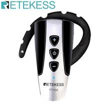 RETEKESS-receptor inalámbrico profesional TT106, sistema de guía para excursión, museo, conferencia de entrenamiento, iglesia, simultánea, UHF 2024 - compra barato