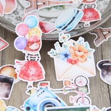 40pcs Personalized Cartoon Album Scrapbook Waterproof Decorative Sticker DIY Handmade Gift Scrapbook Sticker 2024 - buy cheap