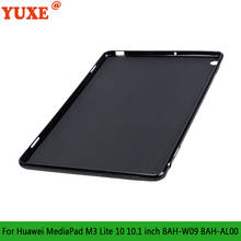 Tablet Case For Huawei MediaPad M3 Lite 10 10.1 inch BAH-W09 BAH-AL00 Funda Back TPU Silicone Anti-Drop Cover for M3lite 10.1" 2024 - buy cheap