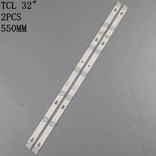 2pcs LED Backlight Strip For TELLFUNKEN TF-LED32S19 32S3750 32HR330M07A2 V2 LVW320CSOT 32D2700 HR-56613-12785 YHA-4C-LB320T-YHL 2024 - compre barato