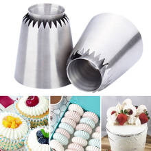 Icing Piping Nozzle Stainless Steel DIY Cake Decoration Cream Pastry Flower Tips Baking Tool Grease Nipple Decorating Mouth 2024 - buy cheap