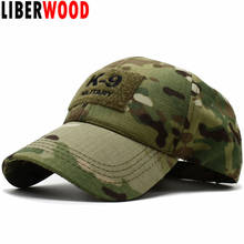 Liberwood K-9 unidade de polícia oficial engrenagem do exército k9 cão multicam operador boné bordado boné de beisebol chapéu masculino com remendo cp acu od 2024 - compre barato