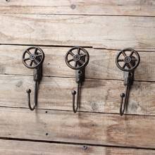 2pcs / lot height 13.5CM Industrial loft Retro style cast iron wall hook decorative hooks for clothes 2024 - buy cheap