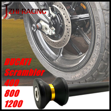 Para ducati scrambler 400 800 1200 acessórios da motocicleta pneu traseiro piso proteção modificado peças proteção gota 2024 - compre barato
