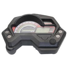 Motocicleta tacômetro speeeter abs painel lcd com caixa de luz para yamaha fz16 2024 - compre barato