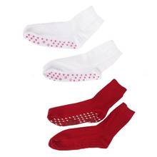 1 pair Sport Yoga Fitness Sock Self-Heating Health Care Socks Tourmaline Magnetic Therapy Comfortable Breathable Massage Socks 2024 - buy cheap