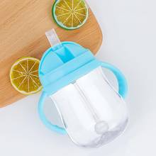 Mini 300ml Kids Water Bottle With Handle Drinking Bottle For Baby BPA Free Tritan Infant's Straw Bottle Water Bottle Enfant 2024 - buy cheap