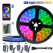 Reflective Tape SMD5050 2835 Diode Lanterns Led Ribbon Ledstrip Bluetooth Control Led Bedroom Wall Decoration RGB Strip Light 2024 - buy cheap