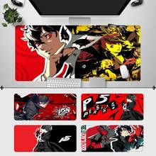 Alfombrilla de ratón personalizada para juegos de persona 5, alfombrilla antideslizante de Anime para ordenador portátil, teclado y escritorio, para Overwatch/CS GO 2024 - compra barato