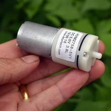 Mini bomba de aire con Motor de oxígeno, esfigmomanómetro silencioso para tanque de aireación de peces, 370, CC, 3V, 3,7, 5V, 6V, 3.8L 2024 - compra barato