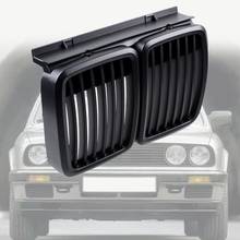 Rejilla delantera de malla para BMW, accesorio Exterior de color negro con acabado mate, para modelos E30 y M40, años 51131884350 a 1982, 1 par 2024 - compra barato