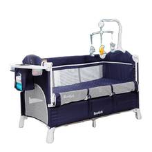 European folding crib stitching big bed multifunctional bb portable newborn baby bedside bed cradle bed 2024 - buy cheap