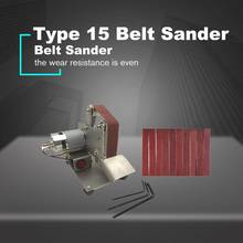 Amoladora multifuncional, Mini lijadora eléctrica de correa, máquina de pulido, cortador de bordes, afilador, lijado, 2020 2024 - compra barato