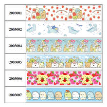 10yards different sizes cartoon Sumikko Gurashi pattern printed grosgrain ribbon 2024 - buy cheap