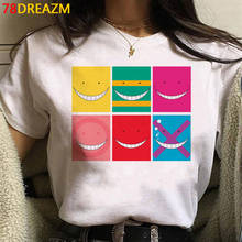 Assassination Classroom-Camiseta kawaii para mujer, ropa informal, harajuku, kawaii, blanca, tumblr 2024 - compra barato