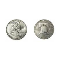 Moneda de copia chapada en plata, 5 estilos diferentes, Hobo, medio dólar 2024 - compra barato