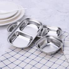 Stainless Steel Assorted Salad Sauce Dipping Dish Tray Bowl Kitchen Tableware  2024 - buy cheap