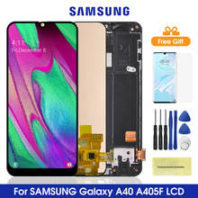 Pantalla de visualización para Samsung Galaxy A40 2019, piezas de digitalizador de pantalla táctil LCD para Samsung A405, A405F, A405FN/DS 2024 - compra barato