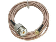Cable MCX male right angle to SO239 UHF female straight RG316 RF Jumper pigtail 4inch~10M 2024 - buy cheap