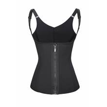 Neoprene Sweat Sauna Body Shaper Waist Trainer Vest Slimming Tummy Control Shapewear for Weight Loss Zipper Shaper Corset Top 2024 - buy cheap