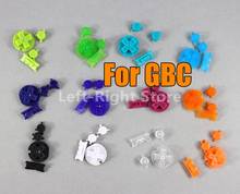 3sets Colorful Buttons for GBC D Pads A B Buttons Power ON OFF Buttons Keypads for Gameboy Color GBC 2024 - buy cheap