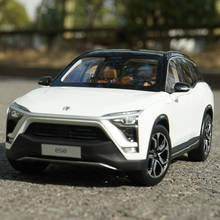 Diecast Alloy Car Model 1:18 NIO ES8 New Energy Electric Vehicle Adult Boy Collection Decoration Souvenir Ornaments Display Gift 2024 - buy cheap