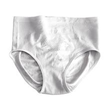 High Waist Tummy Underwear Women Fashion Cozy Lingerie Quality Briefs Women's Intimates Underpant High J9C1 2024 - buy cheap