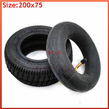 8 inch Pneumatic Tyre 200x75 Outer Tyre Inner Tube 200*75 Tyre for Electric Scooter Go Kart Accessory 2024 - buy cheap