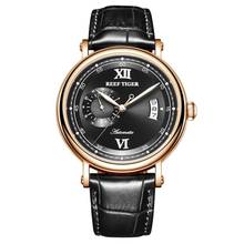 watch men,mens automatic watches Reef Tiger man gold luxury waterproof mechanical dress wristwatch wrist reloj hombre RGA1617-2 2024 - buy cheap